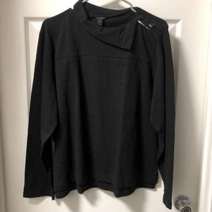 J Crew Lightweight Terry Mockneck